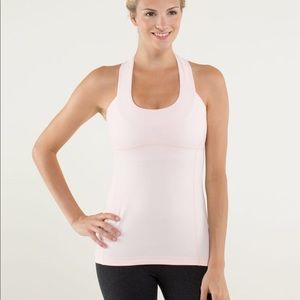 Lululemon Ballerina Pretty Pink Scoop Neck Tank